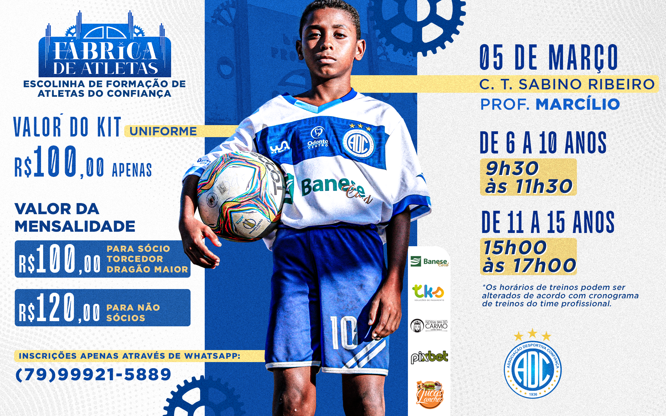 6 escolas de futebol em Aracaju - Solutudo